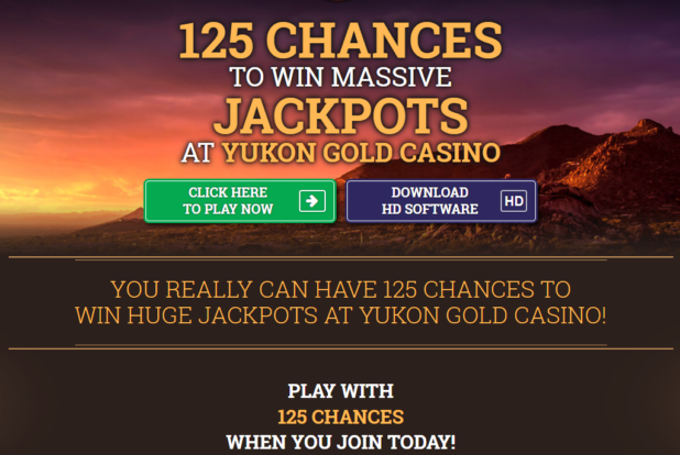 yukon gold casino login bonus